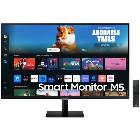 Samsung Smart Monitor M5 32" / M50D / FullHD 1920x1080 / 16:9 / VA / 4ms / 60Hz / HDMI/USB/WiFi/BT/VESA/Repro