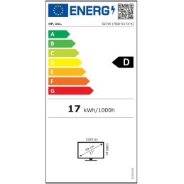 HP 527sh/ 27"/ 1920x1080/ IPS/ 5ms/ 300 cd/m2/ 1500:1/  VGA/ HDMI/ černo-stříbrný