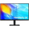 Samsung ViewFinity S8 27" / S80D / 4K UHD 3840x2160 / 16:9 / IPS / 5ms / 60Hz / Klinke/HDMI/DP/USB/PIVOT/VESA
