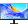Samsung ViewFinity S8 32" / S80UD / 4K UHD 3840x2160 / 16:9 / VA / 5 ms / 60 Hz / Gniazdo / HDMI / DP / USB / USB-C / LAN / PIVO