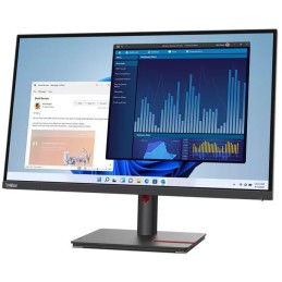 Lenovo T27p-30/ 27" IPS/ 3840x2160/ 16:9/ 350cd/m2cmd/ 1300:1 / 4ms/ HDMI/ DP/ USB/ RJ45/ jack/ VESA/ PIVOT/ černý