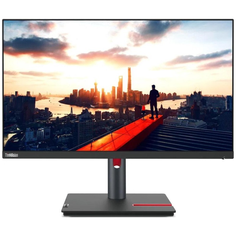 Lenovo P24h-30/ 23,8" IPS/ 2560x1440/ 16:9/ 300cd/m2cmd/ 1000:1 / 4ms/ HDMI/ DP/ USB/ RJ45/ jack/ VESA/ PIVOT/ černý