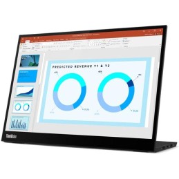 Lenovo ThinkVision M14d/ 14" IPS/ 2240x1400/ 16:10/ 300cd/m2cmd/ 1500:1 / 6ms/ USB/ VESA/ černý