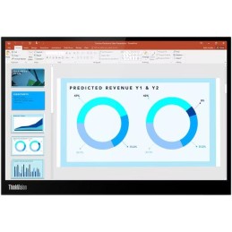 Lenovo ThinkVision M14d/ 14" IPS/ 2240x1400/ 16:10/ 300cd/m2cmd/ 1500:1 / 6ms/ USB/ VESA/ černý