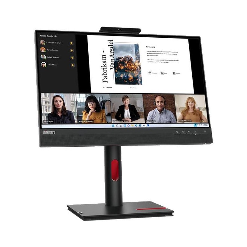 Lenovo TIO22 Gen5 Touch/ 21,5" IPS/ 1920x1080/ 16:9/ 250cd/m2cmd/ 1000:1 / 4ms/ HDMI/ DP/ USB/ VESA/ PIVOT/ černý