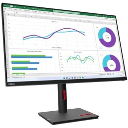 Lenovo T32p-30/ 31,5" IPS/ 3840x2160/ 16:9/ 350cd/m2cmd/ 1000:1 / 4ms/ HDMI/ DP/ USB/ RJ45/ VESA/ PIVOT/ černý