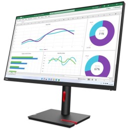 Lenovo T32p-30/ 31,5" IPS/ 3840x2160/ 16:9/ 350cd/m2cmd/ 1000:1 / 4ms/ HDMI/ DP/ USB/ RJ45/ VESA/ PIVOT/ černý