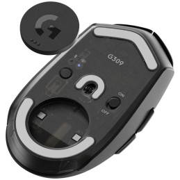 Logitech myš G309 LIGHTSPEED/ bezdrátová/ černá