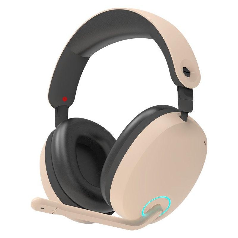 Zalman headset ZM-HPS800W / herní / náhlavní / bezdrátový / 7.1 / USB-C / béžový