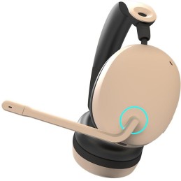 Zalman headset ZM-HPS800W / herní / náhlavní / bezdrátový / 7.1 / USB-C / béžový