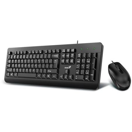 GENIUS KM-160/ Drátový set/ Copilot/ USB/ černá/ CZ+SK layout