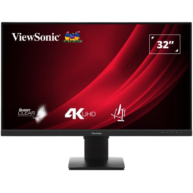 ViewSonic VG3208-4K / 32"/ VA/ 16:9/ 3840x2160/ 4ms/ 300cd/m2/ DP/ HDMI/ výškově nastav.
