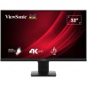 ViewSonic VG3208-4K / 32"/ VA/ 16:9/ 3840x2160/ 4ms/ 300cd/m2/ DP/ HDMI/ regulowana wysokość