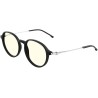GUNNAR office/gaming glasses LOOP ONYX/MERCURY * clear lenses * BLF 35 *GUNNAR focus