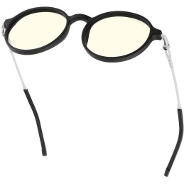 GUNNAR kancelářske/herní brýle LOOP ONYX/MERCURY  * čirá  skla  * BLF 35 *GUNNAR focus