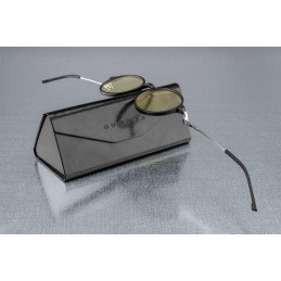 GUNNAR kancelářske/herní brýle LOOP ONYX/MERCURY  * jantarová/sluneční zatmavovací skla  * BLF 65 *GUNNAR focus