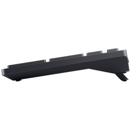 DELL KM555/ Ukrajinská bezdrátová tichá klávesnice + myš/ USB/ černá