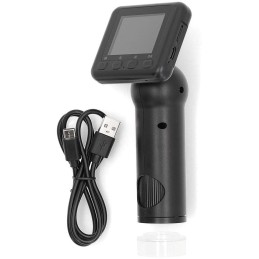 NEDIS mikroskopická kamera/ 1080p@30fps/ 48 MPixel/ zvětšení 8 x/ zvětšení 500 x/ display 2 "/ USB-C/ USB-A/ černá