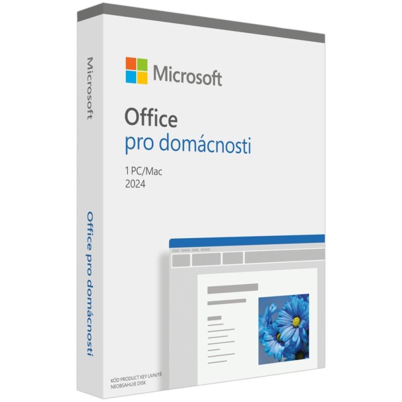 Microsoft Office pro studenty a domácnosti 2024 Czech Medialess
