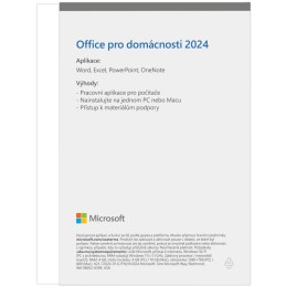 Microsoft Office pro studenty a domácnosti 2024 Czech Medialess