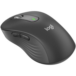 Logitech myš Signature M650L / Kancelářská/ Laserová/ Bezdrátová USB + Bluetooth/ šedá