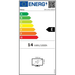 DAHUA 22" LED LM22-B201A/ IPS panel/ 1920x1080 (FHD)/ 1000:1/ 6ms/ 250 cd/m2/ HDMI/ DP/ VGA/ PIVOT/ VESA 75x75/ černý