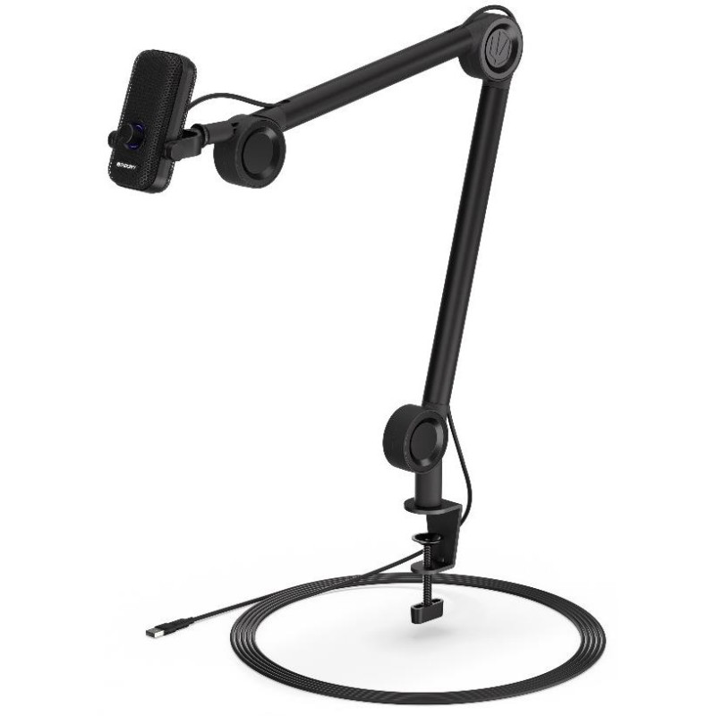 Endorfy mikrofon Solum Voice / drátový / 2xpop up filtr / ARGB podsvícení / nastavitelné rameno / jack výstup / USB-C /