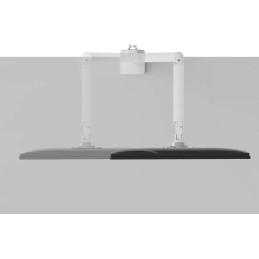 Neomounts  DS70-250WH1 Neomounts NEXT Slim Desk Mount, single display (topfix clamp/grommet), white