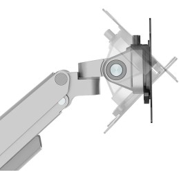 Neomounts  DS70-250SL1 Neomounts NEXT Slim Desk Mount, single display (topfix clamp/grommet), silver