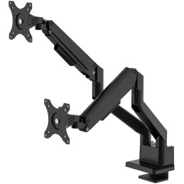 Neomounts  DS70-250BL2 Neomounts NEXT Slim Desk Mount, double display (topfix clamp/grommet), black