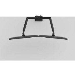 Neomounts  DS70-250BL2 Neomounts NEXT Slim Desk Mount, double display (topfix clamp/grommet), black