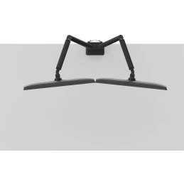 Neomounts  DS70-250BL2 Neomounts NEXT Slim Desk Mount, double display (topfix clamp/grommet), black
