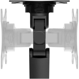 Neomounts  DS70-250BL2 Neomounts NEXT Slim Desk Mount, double display (topfix clamp/grommet), black