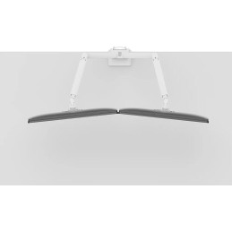 Neomounts DS70-250WH2 Neomounts NEXT Slim Desk Mount, double display (topfix clamp/grommet), white