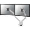 Neomounts DS70-250SL2 Neomounts NEXT Slim Desk Mount, double display (topfix clamp/grommet), silver