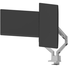Neomounts DS70-250SL2 Neomounts NEXT Slim Desk Mount, double display (topfix clamp/grommet), silver