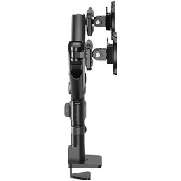Neomounts DS65S-950BL2 Neomounts NEXT One SL Desk Mount, double display, sliding VESA (topfix clamp/grommet), black