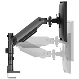 Neomounts DS65S-950BL2 Neomounts NEXT One SL Desk Mount, double display, sliding VESA (topfix clamp/grommet), black