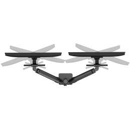 Neomounts DS65S-950BL2 Neomounts NEXT One SL Desk Mount, double display, sliding VESA (topfix clamp/grommet), black