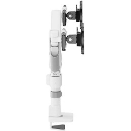 Neomounts DS65S-950WH2  Neomounts NEXT One SL Desk Mount, double display, sliding VESA (topfix clamp/grommet), white