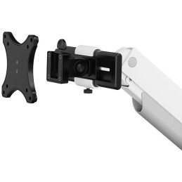 Neomounts DS65S-950WH2  Neomounts NEXT One SL Desk Mount, double display, sliding VESA (topfix clamp/grommet), white