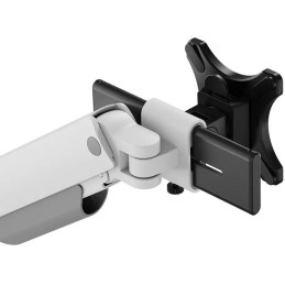 Neomounts DS65S-950WH2  Neomounts NEXT One SL Desk Mount, double display, sliding VESA (topfix clamp/grommet), white