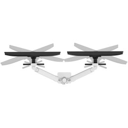 Neomounts DS65S-950WH2  Neomounts NEXT One SL Desk Mount, double display, sliding VESA (topfix clamp/grommet), white