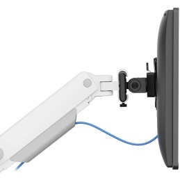 Neomounts DS65S-950WH2  Neomounts NEXT One SL Desk Mount, double display, sliding VESA (topfix clamp/grommet), white