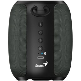 GENIUS repro SP-915BT Grey/ Bluetooth 5.3/ 5W/ mikrofon/ Copilot AI komunikace/ USB-C nabíjení/ černošedé