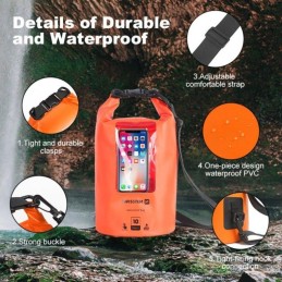 Swissten vodotěsné pouzdrowaterproof oranžové(10l)