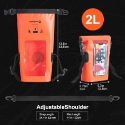 Swissten vodotěsné pouzdrowaterproof oranžové(2l)