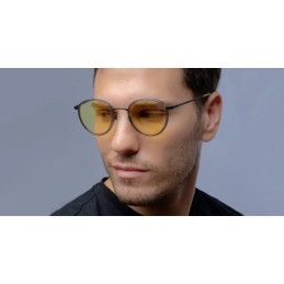 GUNNAR kancelářske/herní brýle ATHERTON /ONYX / * jantárová skla * BLF 65 * GUNNAR focus