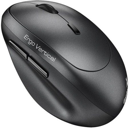 GENIUS Ergo 8350S Dark Grey/ vertikální/ 2400 dpi/ bezdrátová 2,4GHz+BT 5.3/ 6tlačítek/ Copilot/ tichá/ tmavě šedá