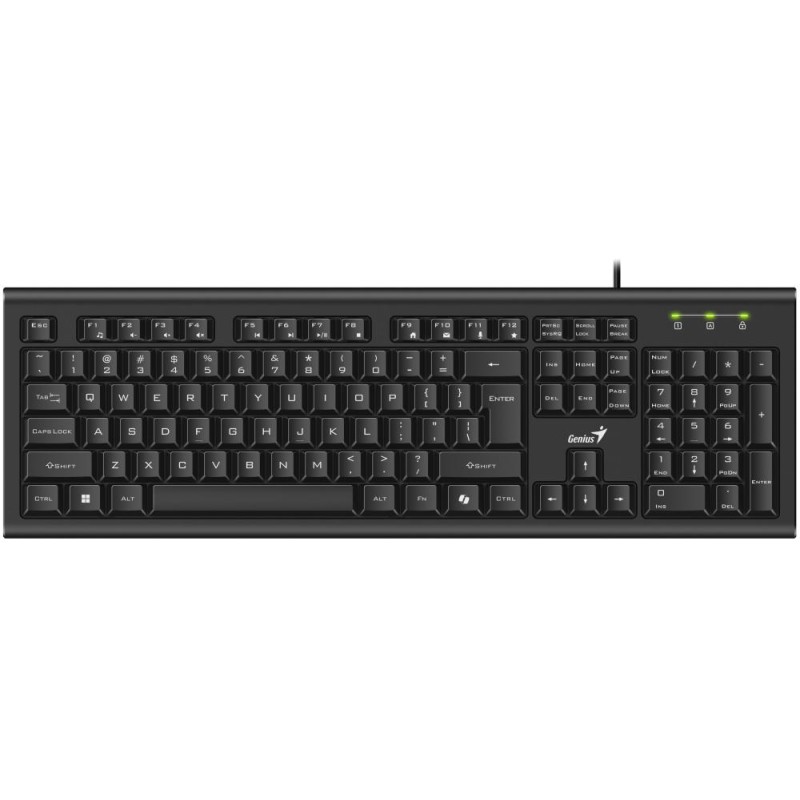 GENIUS KB-113 / Drátová/ Copilot/ USB/ černá/ CZ+SK layout